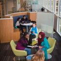 A picture of a learning space at IUPUI.