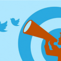 Image of a person yelling into a megaphone