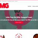 Screenshot of NYMG Journal homepage