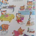 Illustration of animals doing housework from Richard Scarry’s children’s book Busy Busy Town