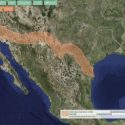 Map showing the Mexico-U.S. border from the Torn Apart / Separados website