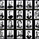 Sample portrait images from The Graphic newspaper