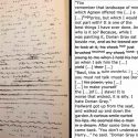 Image from Oscar Wilde’s manuscript of “The Picture of Dorian Gray"