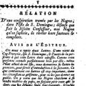 Image of text in French