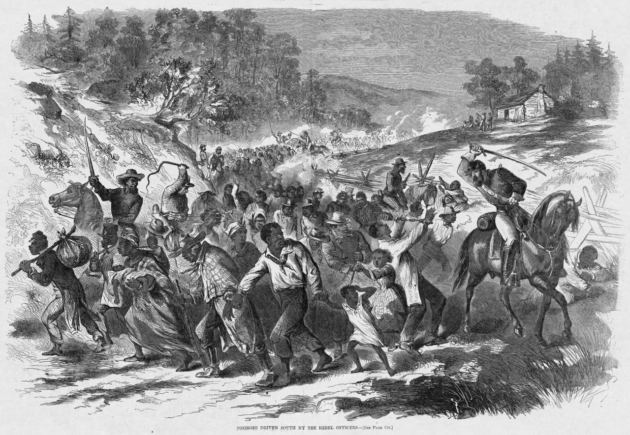 During an October 1862 slaving raid, several African American men were taken from Mercersburg, Pennsylvania, and eventually returned after white community leaders secured their release.